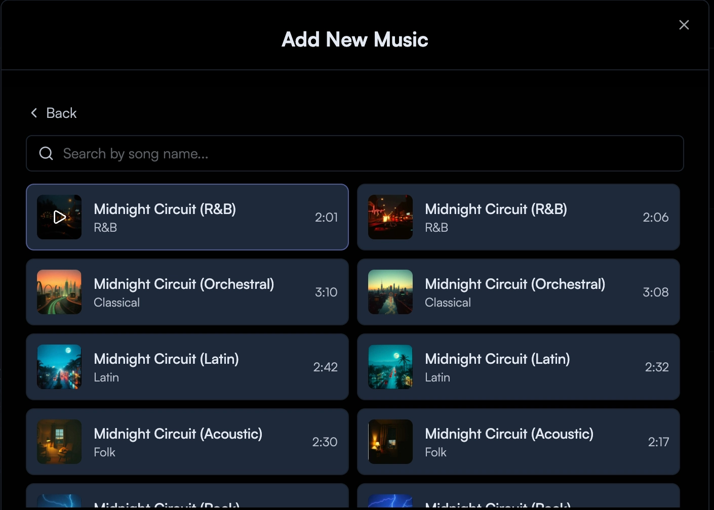 Upload Your Music
